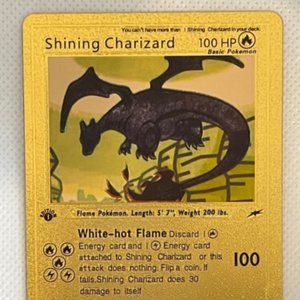 Gold shining Charizard